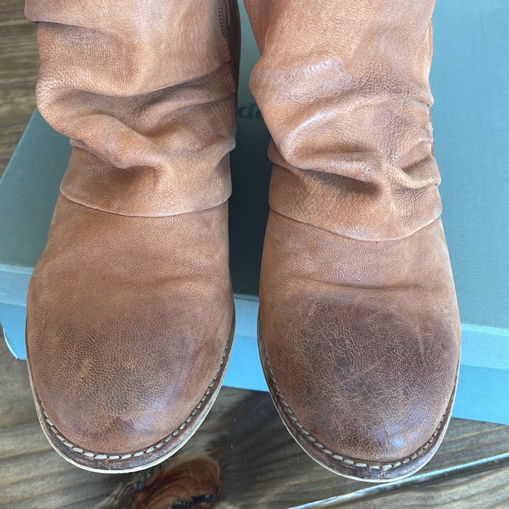 Antelope Leather slouch boots - Picture 7 of 12